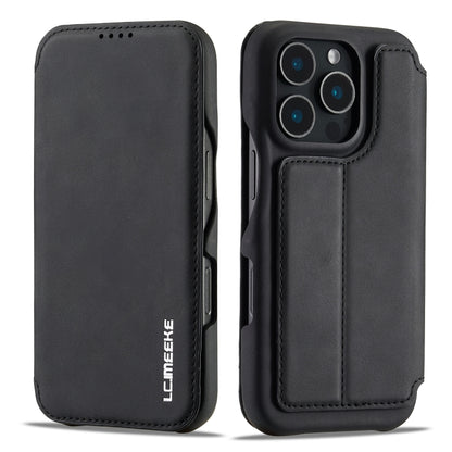 LC.IMEEKE Custodia per cellulare in pelle con vibrazione Hon Ancient Series, For iPhone 16 Pro Max, For iPhone 16 Pro, For iPhone 16 Plus, For iPhone 16