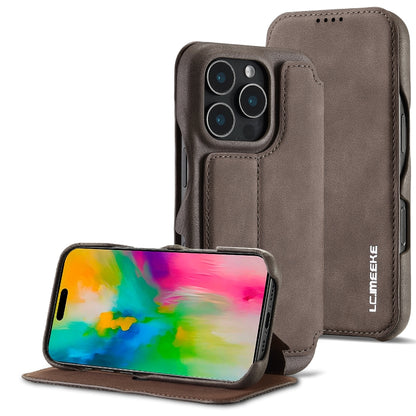 LC.IMEEKE Custodia per cellulare in pelle con vibrazione Hon Ancient Series, For iPhone 16 Pro Max, For iPhone 16 Pro, For iPhone 16 Plus, For iPhone 16
