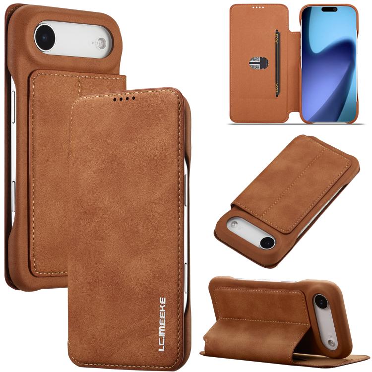 LC.IMEEKE Custodia per cellulare in pelle con vibrazione Hon Ancient Series