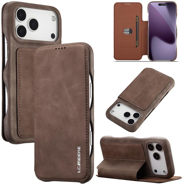LC.IMEEKE Custodia per cellulare in pelle con vibrazione Hon Ancient Series