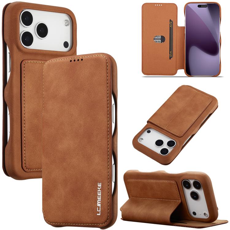 LC.IMEEKE Custodia per cellulare in pelle con vibrazione Hon Ancient Series