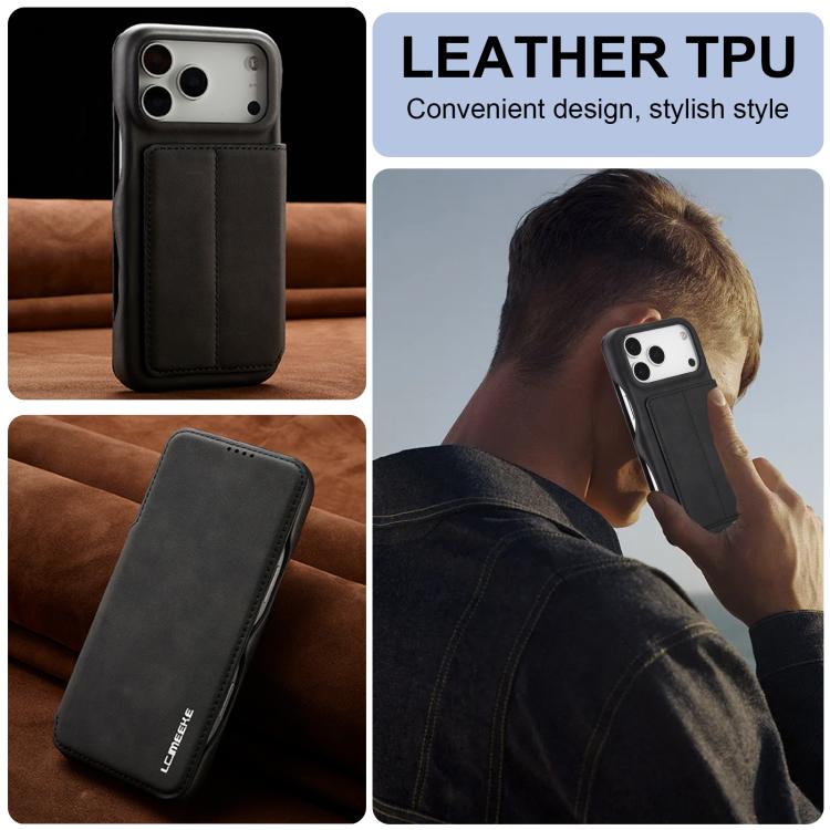 LC.IMEEKE Custodia per cellulare in pelle con vibrazione Hon Ancient Series
