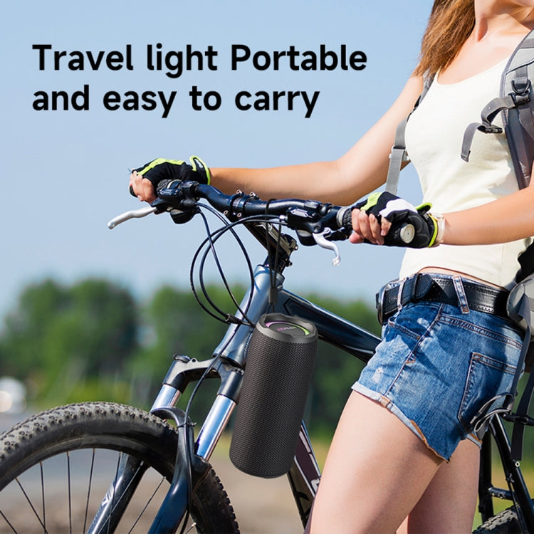 Zealot S49 Pro Altoparlante Bluetooth wireless portatile da esterno da 20 W con luce RGB, S49 Pro