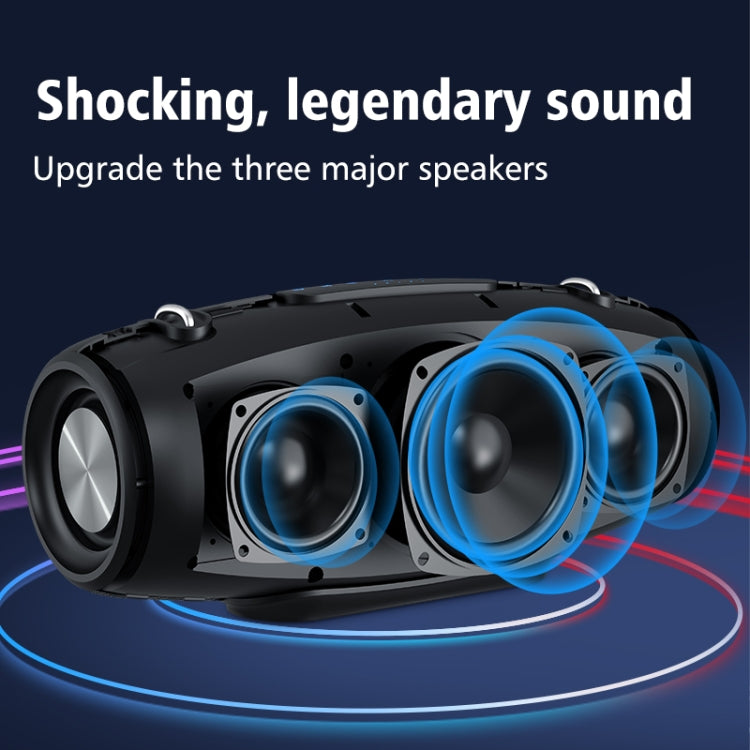 Zealot S67 Altoparlante Bluetooth wireless portatile ad alta potenza da 60 W, S67
