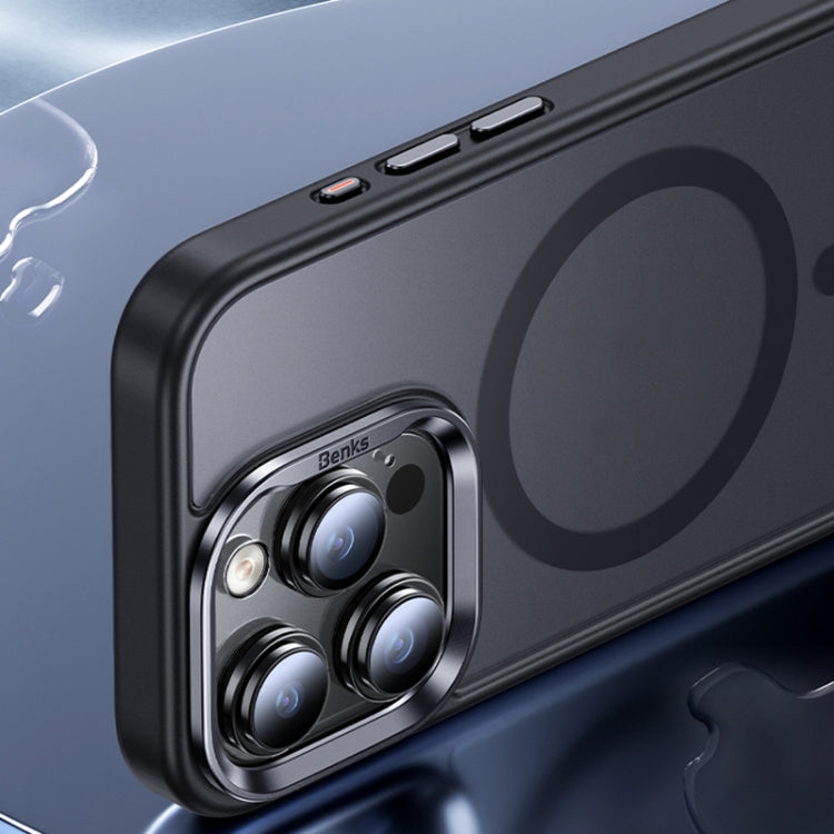 Custodia per telefono antiurto magnetica MagSafe della serie Skin Feel di Benks, For iPhone 15 Plus