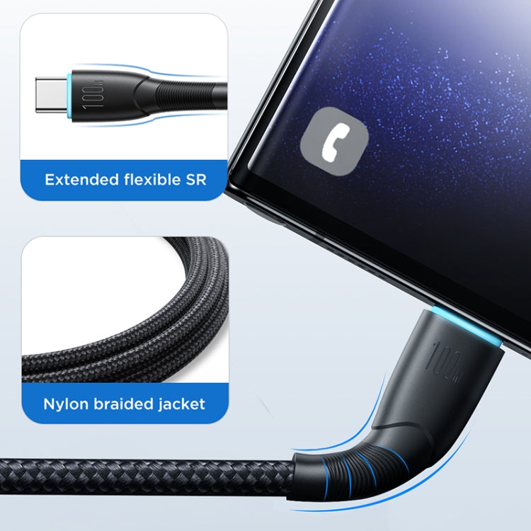 JOYROOM SA32-AC6 Starry Series Cavo dati di ricarica rapida da USB a USB-C/Type-C da 100 W, 100W