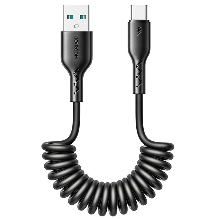 JOYROOM SA38-AC3 Cavo dati di ricarica rapida a spirale da USB a USB-C / Type-C 3A, USB to USB-C / Type-C