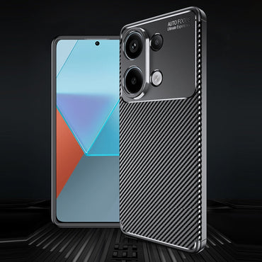 Custodia per telefono in TPU antiurto con struttura in fibra di carbonio, For Xiaomi Redmi Note 13 Pro 4G, For Xiaomi Redmi Note 13 4G, For Xiaomi 14 Ultra, For Xiaomi 14 Pro, For Xiaomi 14, For Xiaomi Redmi Note 13, For Xiaomi Redmi 13C���������������...