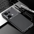 Custodia per telefono in TPU antiurto con struttura in fibra di carbonio, For Xiaomi Redmi Note 13 Pro 4G, For Xiaomi Redmi Note 13 4G, For Xiaomi 14 Ultra, For Xiaomi 14 Pro, For Xiaomi 14, For Xiaomi Redmi Note 13, For Xiaomi Redmi 13C               ...