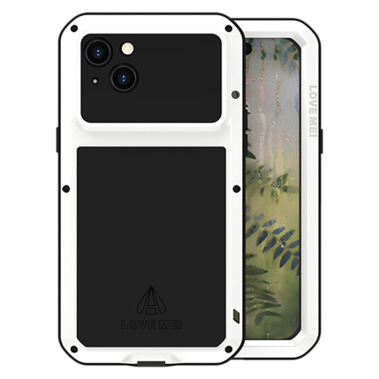 Custodia per telefono antipolvere impermeabile antiurto in metallo LOVE MEI, For iPhone 15 Pro, For iPhone 15 Plus, For iPhone 15