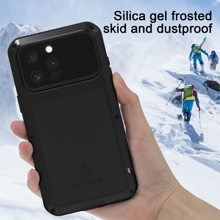 LOVE MEI – Custodia Ultra Protettiva per iPhone 15/16