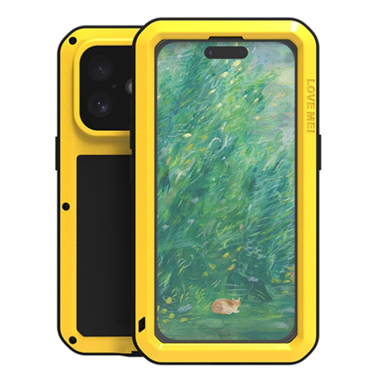 LOVE MEI – Custodia Ultra Protettiva per iPhone 15/16