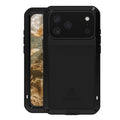 Custodia per telefono antipolvere impermeabile antiurto in metallo LOVE MEI, For iPhone 17 Pro Max, For iPhone 17 Pro, For iPhone 17, For iPhone 16 Pro Max
