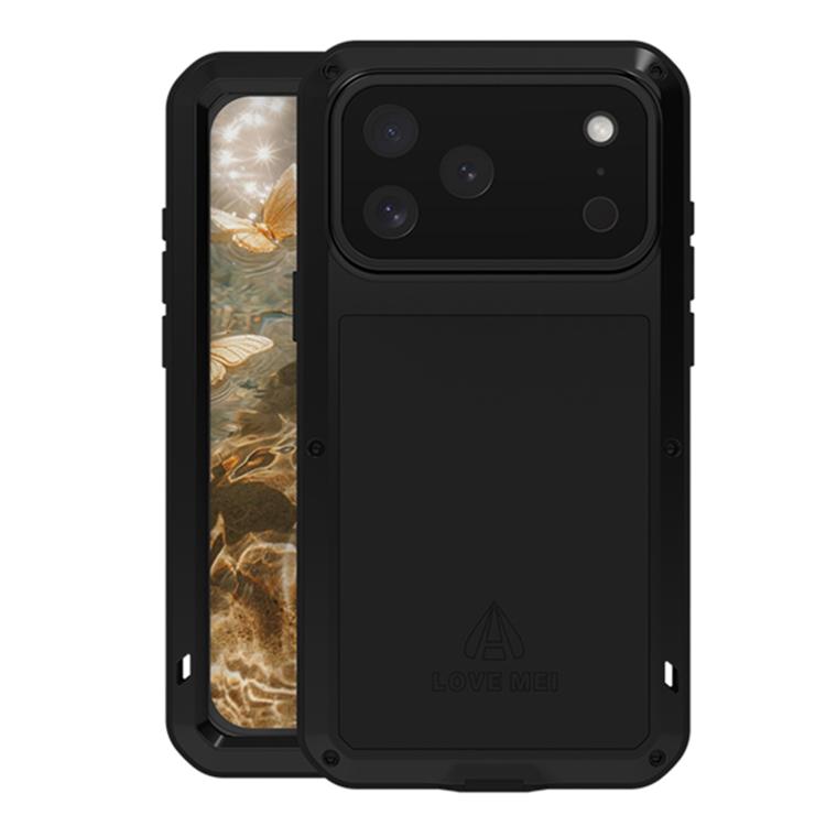 Custodia per telefono antipolvere impermeabile antiurto in metallo LOVE MEI