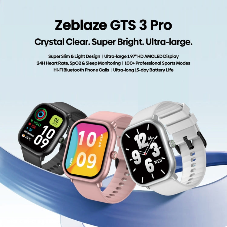 💥 Zeblaze GTS 3 Pro – Smartwatch con Stile e Potenza