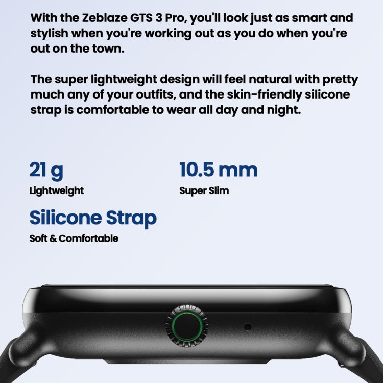💥 Zeblaze GTS 3 Pro – Smartwatch con Stile e Potenza