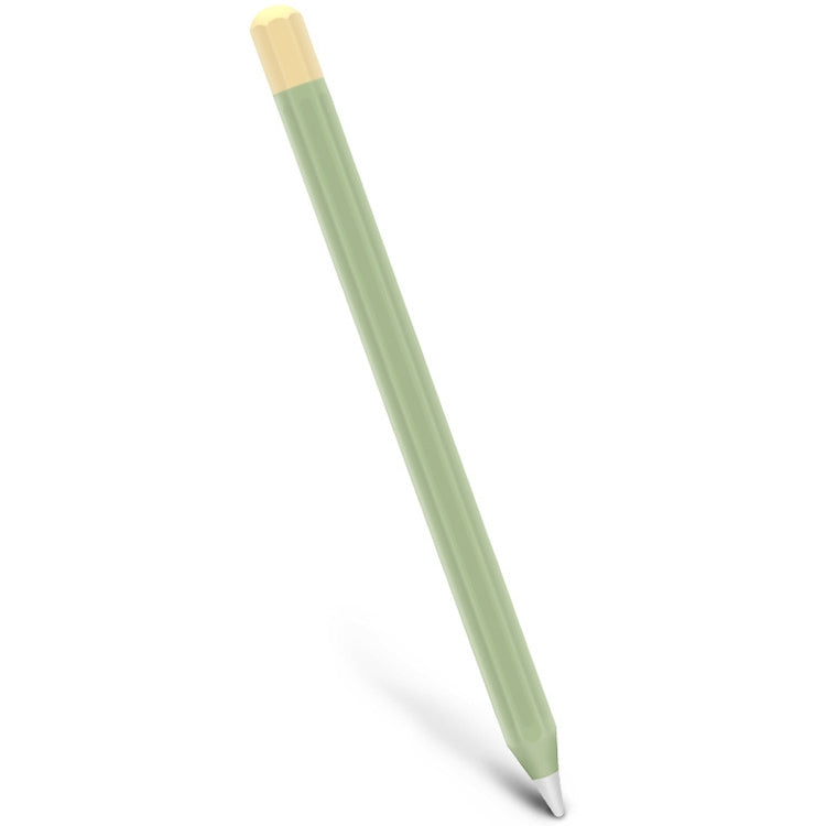 Stylus Touch Pen Custodia protettiva in silicone con colore a contrasto diviso, For Apple Pencil 2