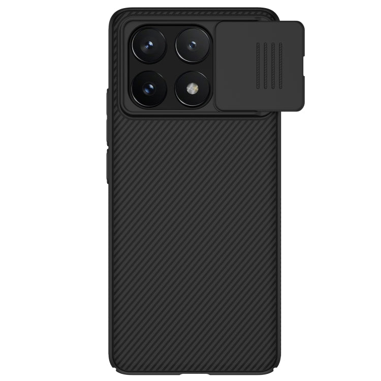 Custodia per telefono NILLKIN Black Mirror Series Camshield per PC, For Xiaomi Redmi K70E / Poco X6 Pro 5G, For Xiaomi Redmi Note 13 5G