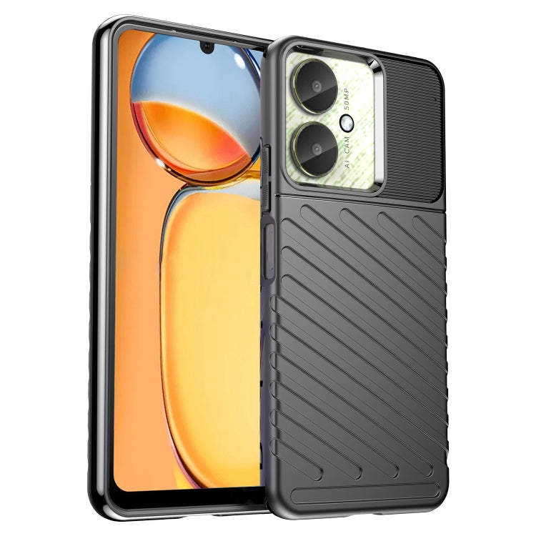 Custodia per telefono in TPU morbido antiurto Thunderbolt, For Xiaomi Redmi Note 13 Pro 4G, For Xiaomi Redmi Note 13 4G, For Xiaomi Poco C65, For Xiaomi 14 Pro, For Xiaomi 14, For Xiaomi Redmi Note 13 5G, For Xiaomi Redmi 13C