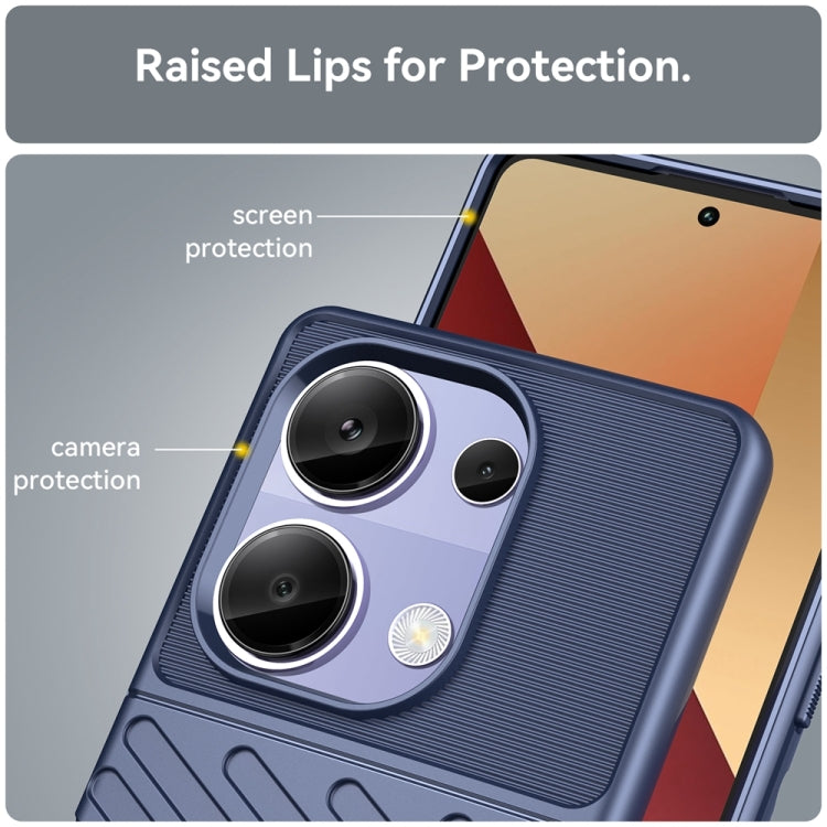 Custodia per telefono in TPU morbido antiurto Thunderbolt, For Xiaomi Redmi Note 13 Pro 4G, For Xiaomi Redmi Note 13 4G, For Xiaomi Poco C65, For Xiaomi 14 Pro, For Xiaomi 14, For Xiaomi Redmi Note 13 5G, For Xiaomi Redmi 13C