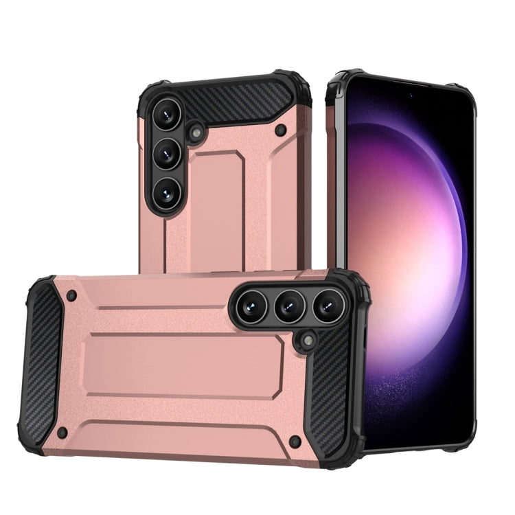 Custodia per telefono Magic Armor in TPU + PC, For Samsung Galaxy S24 FE 5G, For Samsung Galaxy S24 Ultra 5G, For Samsung Galaxy S24+ 5G
