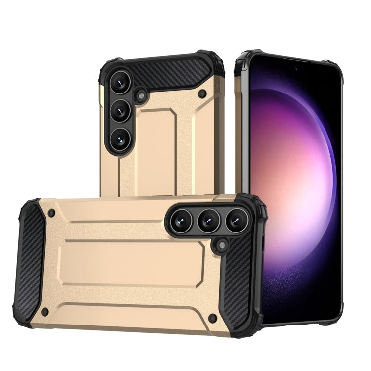 Custodia per telefono Magic Armor in TPU + PC, For Samsung Galaxy S24 FE 5G, For Samsung Galaxy S24 Ultra 5G, For Samsung Galaxy S24+ 5G
