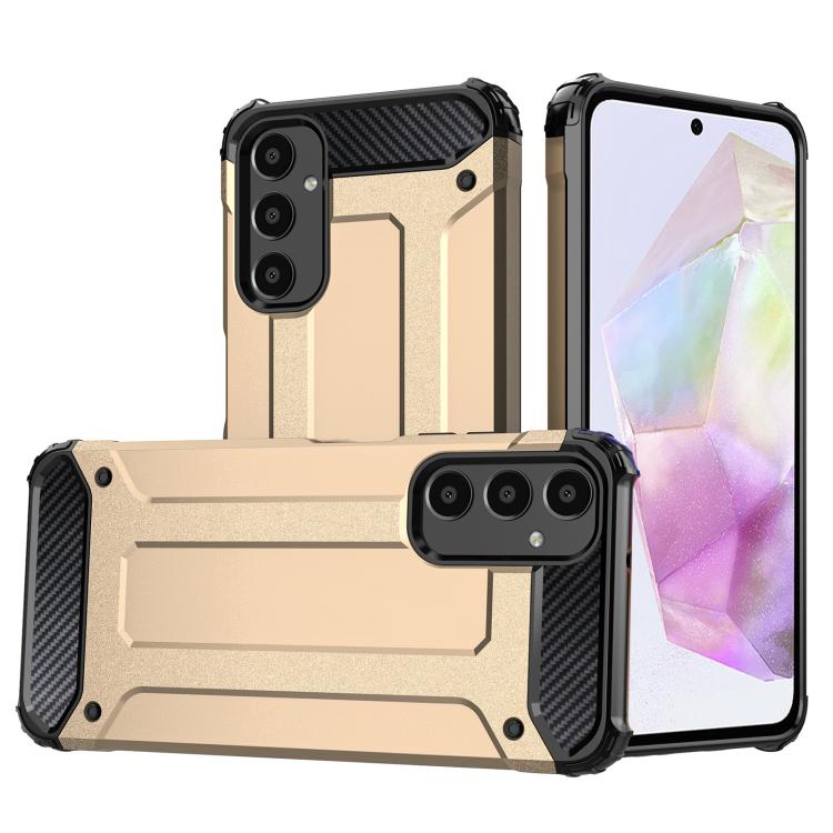 Custodia per telefono Magic Armor in TPU + PC, For Samsung Galaxy S24 FE 5G, For Samsung Galaxy S24 Ultra 5G, For Samsung Galaxy S24+ 5G