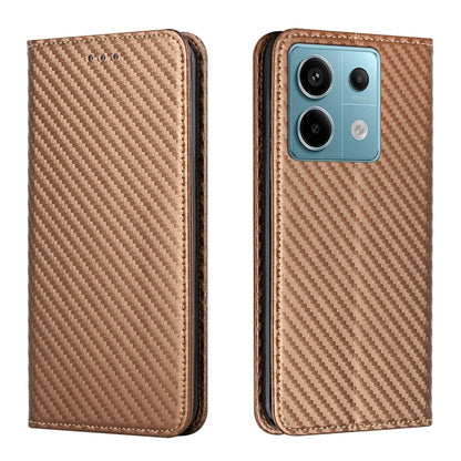 Custodia per telefono in pelle con supporto a vibrazione con struttura in fibra di carbonio, For Xiaomi Redmi Note 13 5G, For Xiaomi Redmi 13C, For Xiaomi Redmi Note 13 Pro 5G
