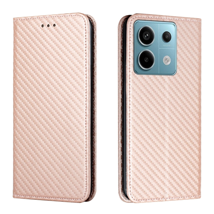 Custodia per telefono in pelle con supporto a vibrazione con struttura in fibra di carbonio, For Xiaomi Redmi Note 13 5G, For Xiaomi Redmi 13C, For Xiaomi Redmi Note 13 Pro 5G