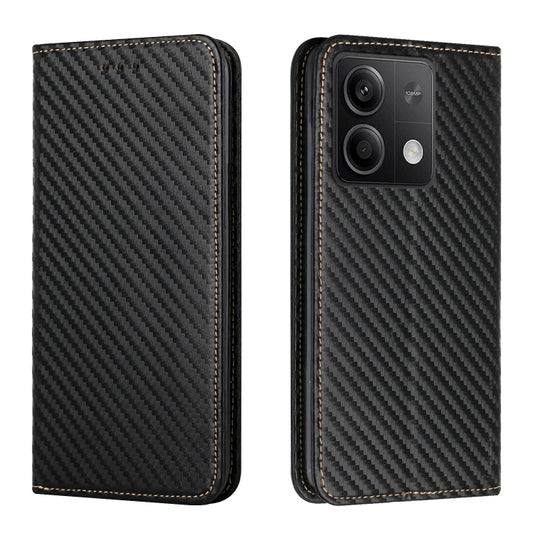 Custodia per telefono in pelle con supporto a vibrazione con struttura in fibra di carbonio, For Xiaomi Redmi Note 13 5G, For Xiaomi Redmi 13C, For Xiaomi Redmi Note 13 Pro 5G