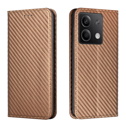 Custodia per telefono in pelle con supporto a vibrazione con struttura in fibra di carbonio, For Xiaomi Redmi Note 13 5G, For Xiaomi Redmi 13C, For Xiaomi Redmi Note 13 Pro 5G