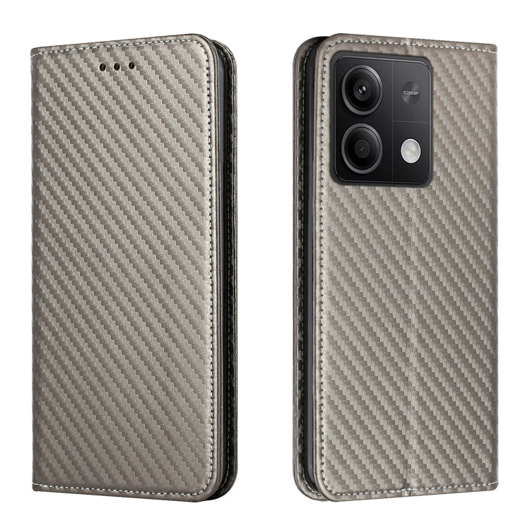 Custodia per telefono in pelle con supporto a vibrazione con struttura in fibra di carbonio, For Xiaomi Redmi Note 13 5G, For Xiaomi Redmi 13C, For Xiaomi Redmi Note 13 Pro 5G