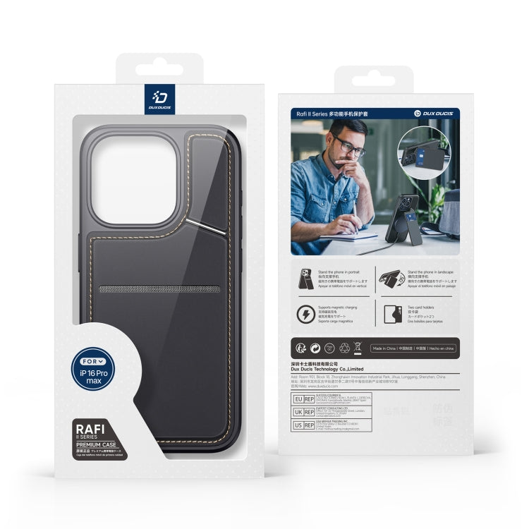 Custodia per telefono RFID con supporto magnetico MagSafe serie DUX DUCIS Rafi II
