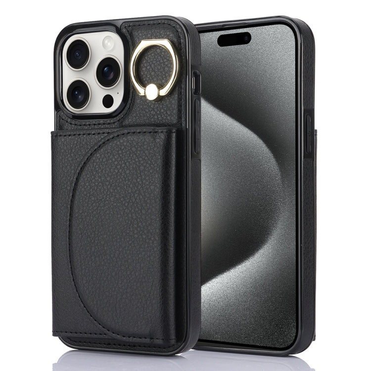 📱 Custodia YM006 con Portafoglio e Supporto – Compatibile con iPhone 16 / 15 Pro Max / 15 Pro / 15 Plus