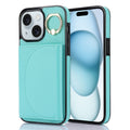 YM006 Custodia per cellulare con porta carte e porta carte, For iPhone 15, For iPhone 14 Plus, For iPhone 14, For iPhone 14 Pro