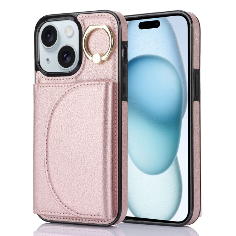 📱 Custodia YM006 con Portafoglio e Supporto – Compatibile con iPhone 15 / 14 / 14 Plus / 14 Pro