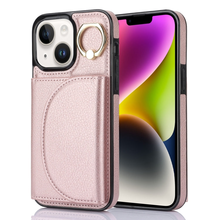 📱 Custodia YM006 con Portafoglio e Supporto – Compatibile con iPhone 15 / 14 / 14 Plus / 14 Pro