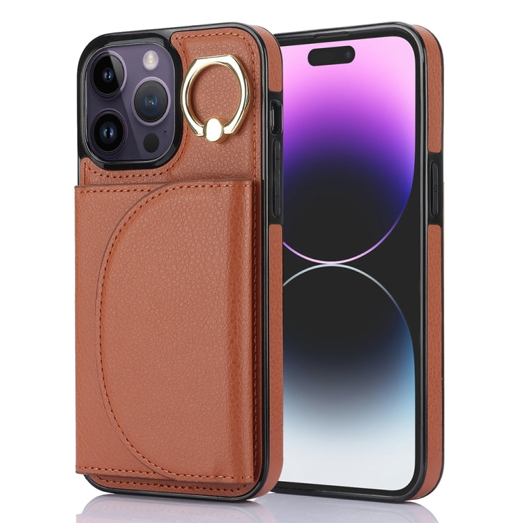 📱 Custodia YM006 con Portafoglio e Supporto – Compatibile con iPhone 15 / 14 / 14 Plus / 14 Pro