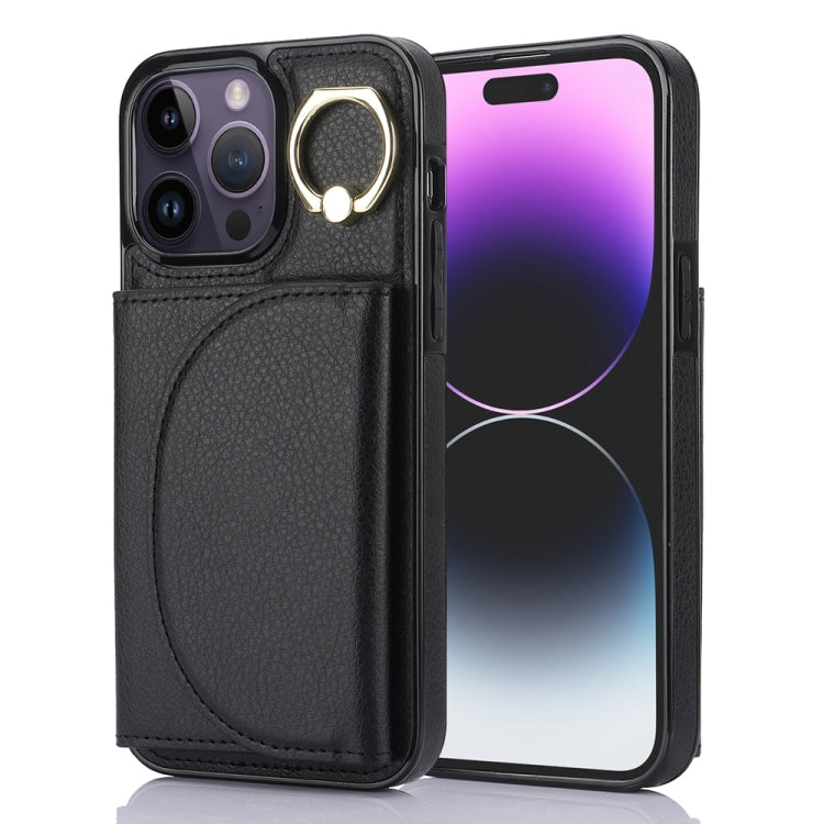 📱 Custodia YM006 con Portafoglio e Supporto – Compatibile con iPhone 15 / 14 / 14 Plus / 14 Pro