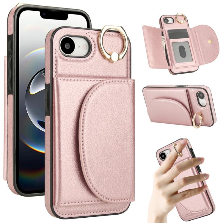 YM006 Custodia per cellulare con porta carte e porta carte, For iPhone 18 Pro / 17 Pro, For iPhone 18 Pro Max / 17 Pro Max, For iPhone 17e / 16e, For iPhone 17