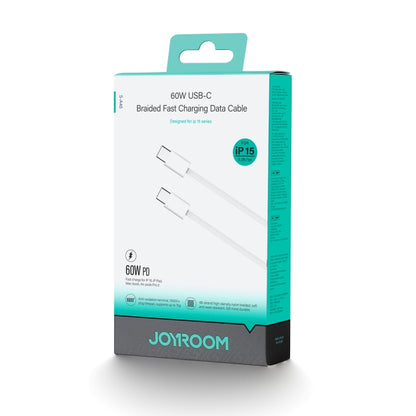 JOYROOM S-A45 Cavo dati di ricarica rapida serie Ben da USB-C / Type-C a USB-C / Type-C da 1 m e 60 W, Type-C to Type-C