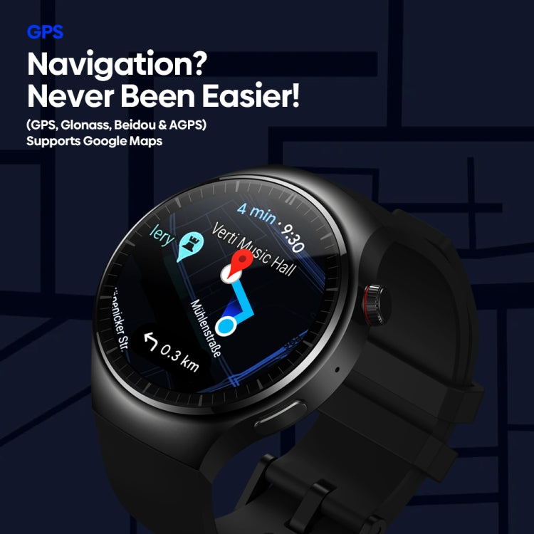 Smartwatch Android con schermo AMOLED Zeblaze Thor Ultra da 1,43 pollici, Silicone Strap