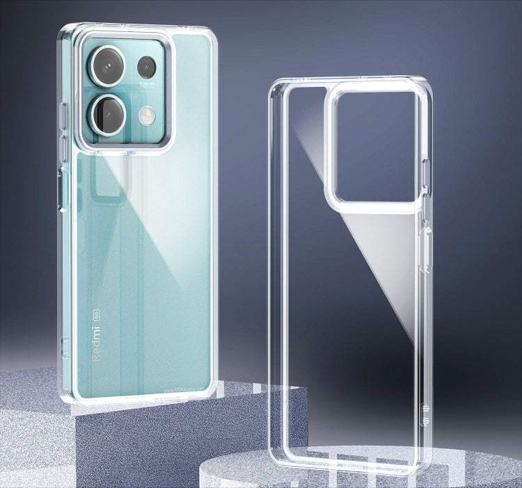 Custodia per telefono in acrilico ad alta trasparenza brillante, For Redmi 14C 4G, For Xiaomi Redmi A3, For Xiaomi Redmi Note 13 4G, For Xiaomi Redmi Note 13 5G