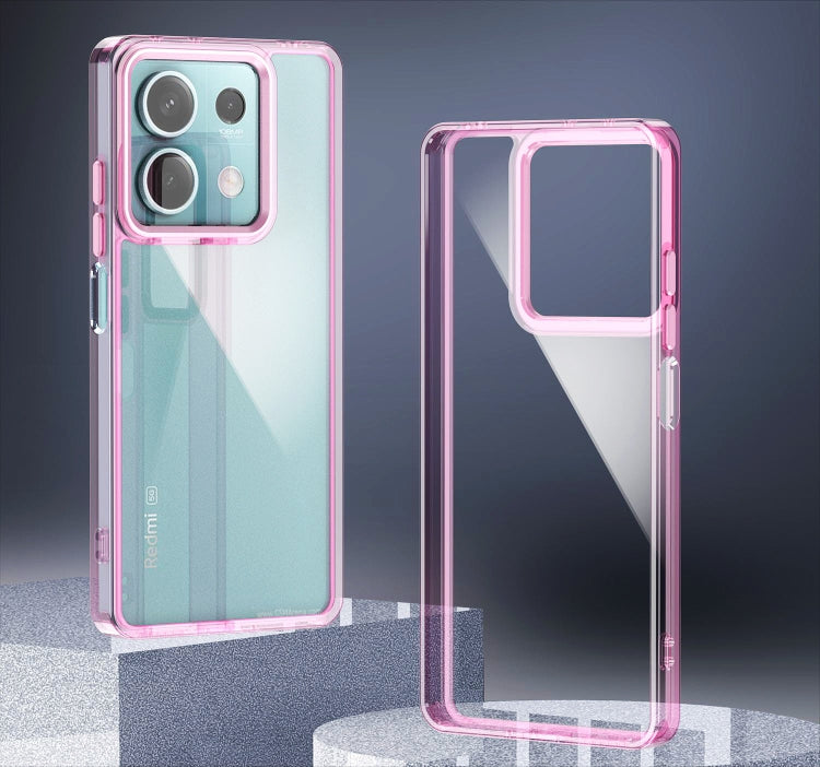 Custodia per telefono in acrilico ad alta trasparenza brillante, For Redmi 14C 4G, For Xiaomi Redmi A3, For Xiaomi Redmi Note 13 4G, For Xiaomi Redmi Note 13 5G