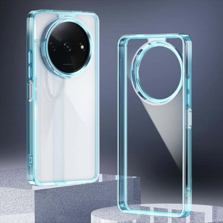 Custodia per telefono in acrilico ad alta trasparenza brillante, For Redmi 14C 4G, For Xiaomi Redmi A3, For Xiaomi Redmi Note 13 4G, For Xiaomi Redmi Note 13 5G