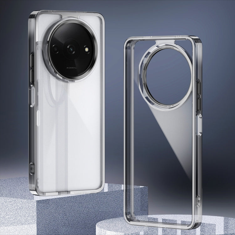 Custodia per telefono in acrilico ad alta trasparenza brillante, For Redmi 14C 4G, For Xiaomi Redmi A3, For Xiaomi Redmi Note 13 4G, For Xiaomi Redmi Note 13 5G