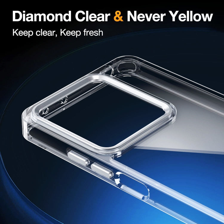 Custodia per telefono in acrilico ad alta trasparenza brillante, For Redmi Note 13 5G