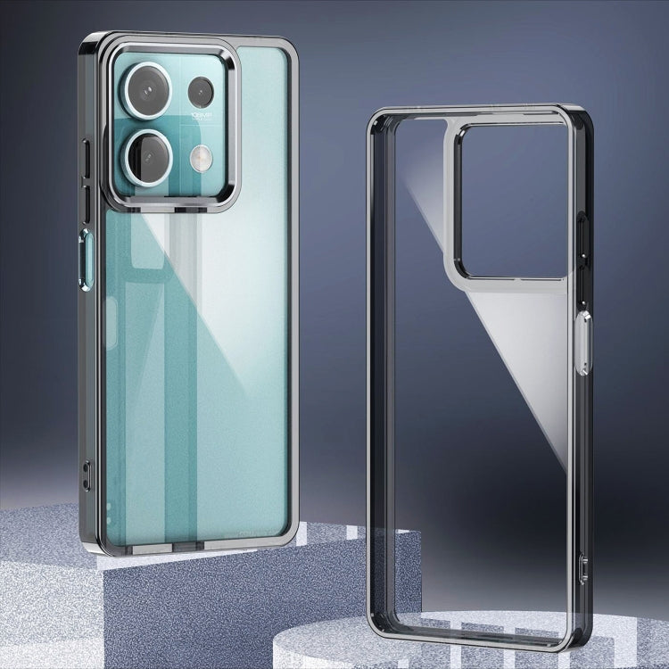 Custodia per telefono in acrilico ad alta trasparenza brillante, For Redmi 14C 4G, For Xiaomi Redmi A3, For Xiaomi Redmi Note 13 4G, For Xiaomi Redmi Note 13 5G