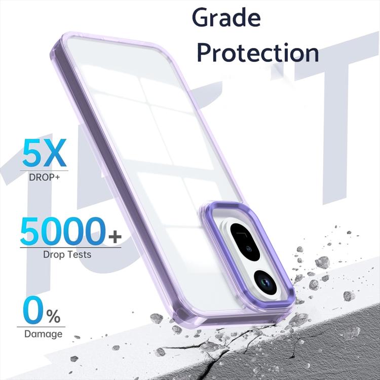 Custodia per telefono in acrilico ad alta trasparenza brillante, For Redmi A7 Pro 4G / 5G, For Redmi 14C 4G, For Redmi A3, For Redmi Note 13 4G
