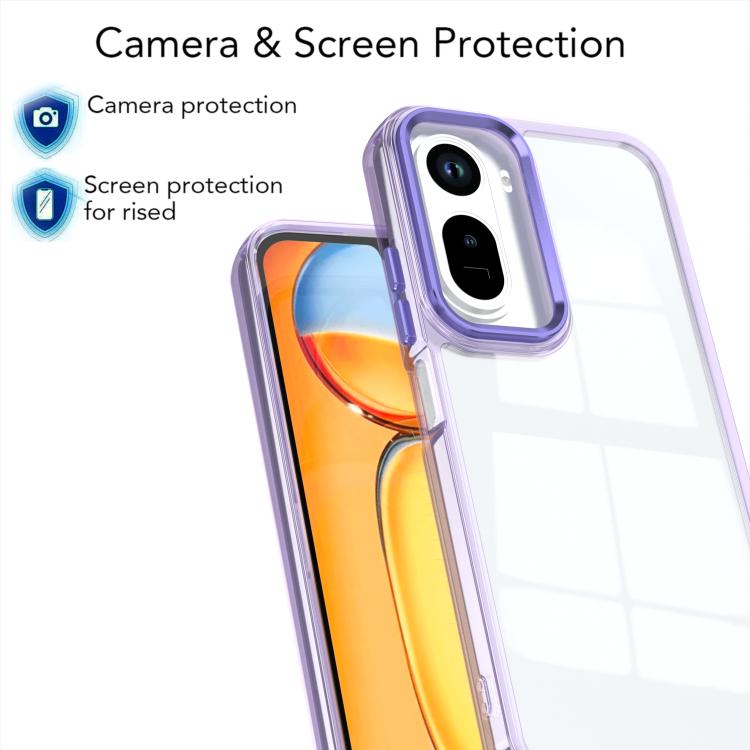 Custodia per telefono in acrilico ad alta trasparenza brillante, For Redmi A7 Pro 4G / 5G, For Redmi 14C 4G, For Redmi A3, For Redmi Note 13 4G